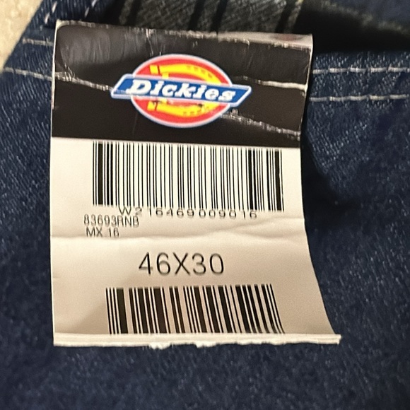 Dickies zip fly multi use pocket insulated bib overalls size 46 X 30 - Picture 11 of 12